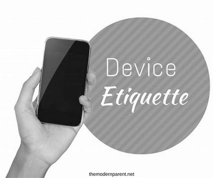 Gadget Etiquette: How to Use Your Devices Politely in Social Situations