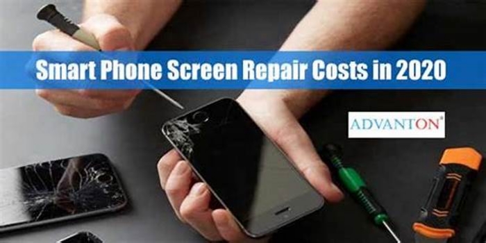 Guide to Mobile Device Screen Repair Cost Estimates